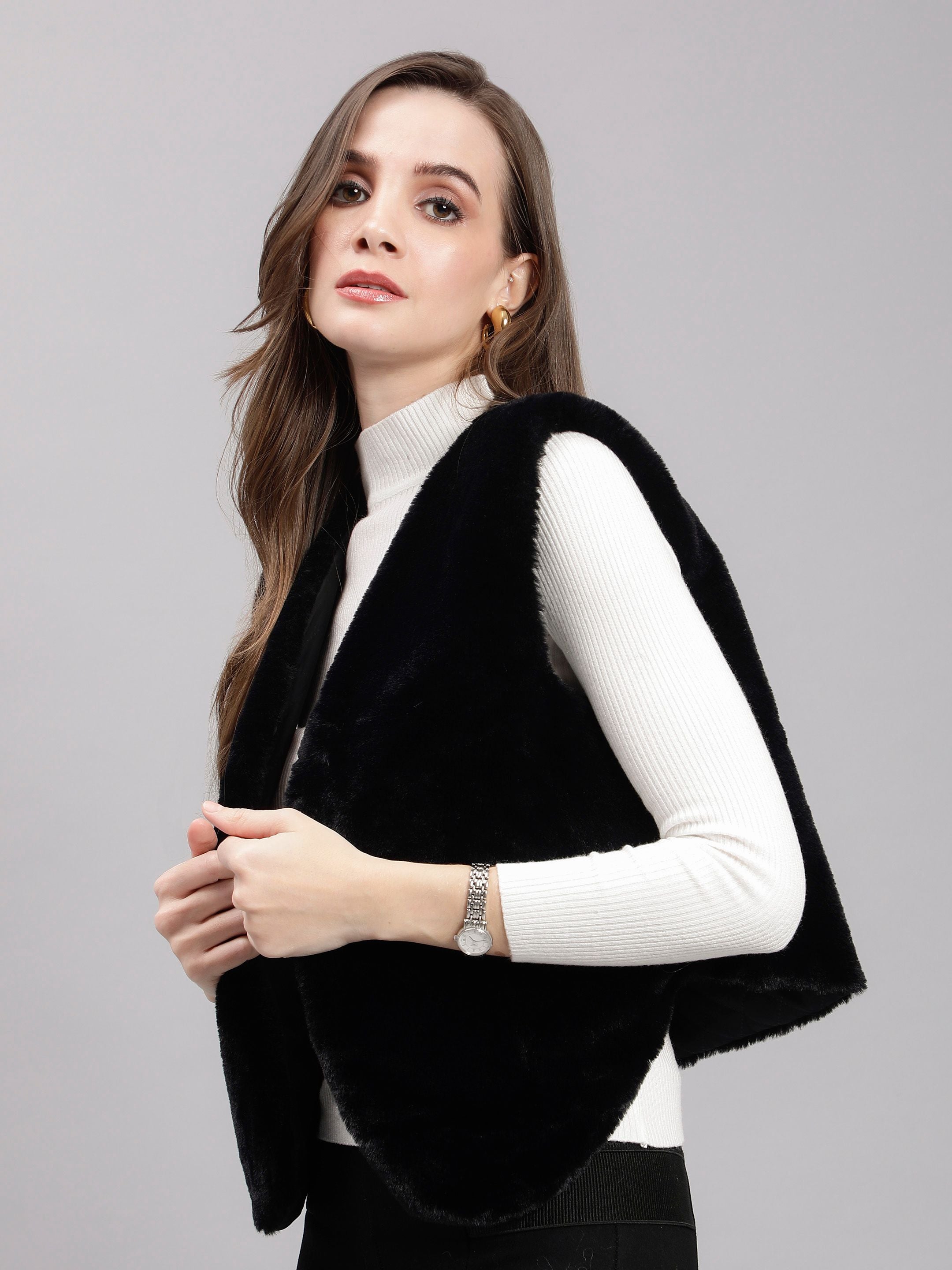Faux Fur Coat