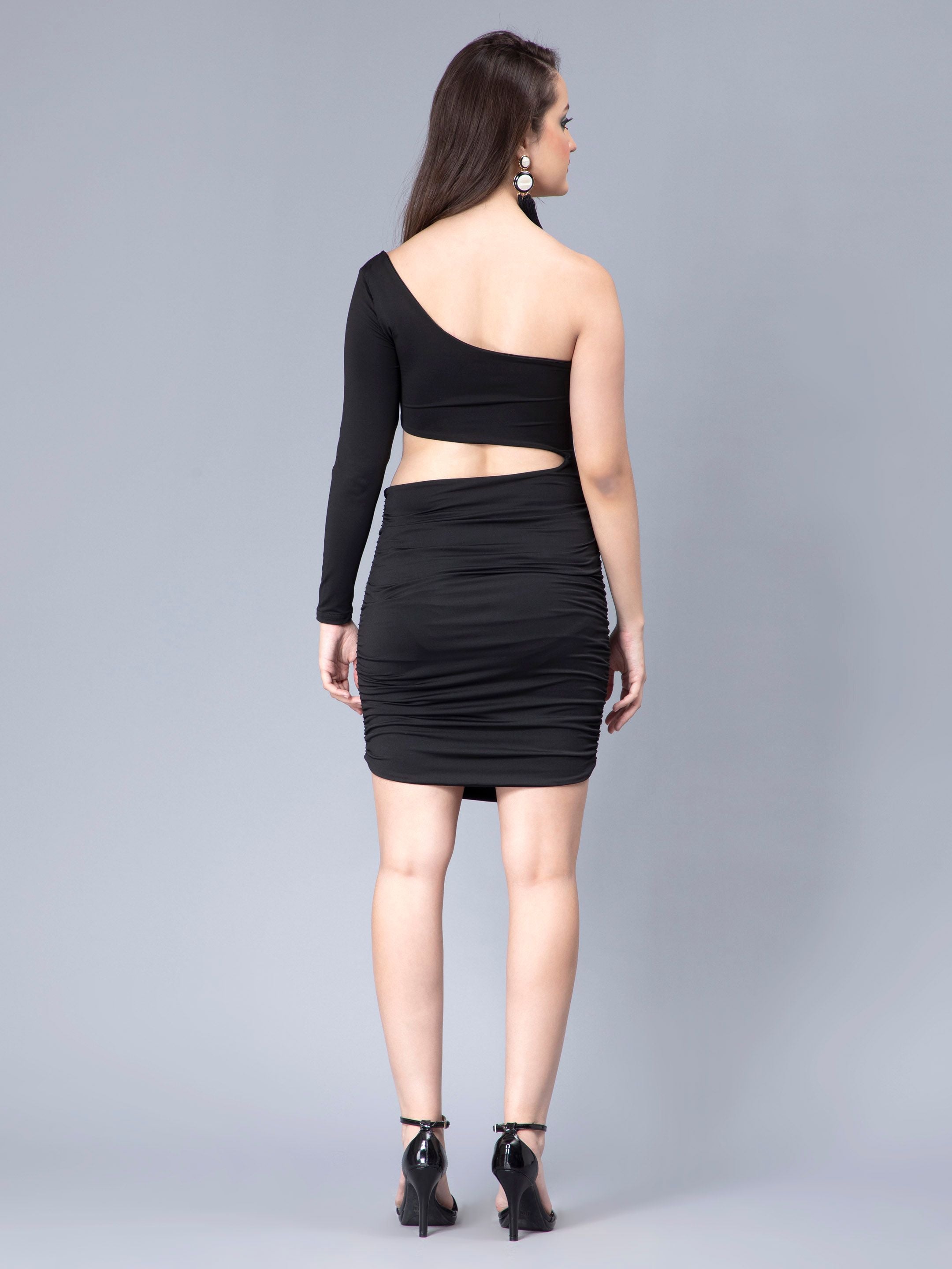 Sexy Hollow Out Short Dress