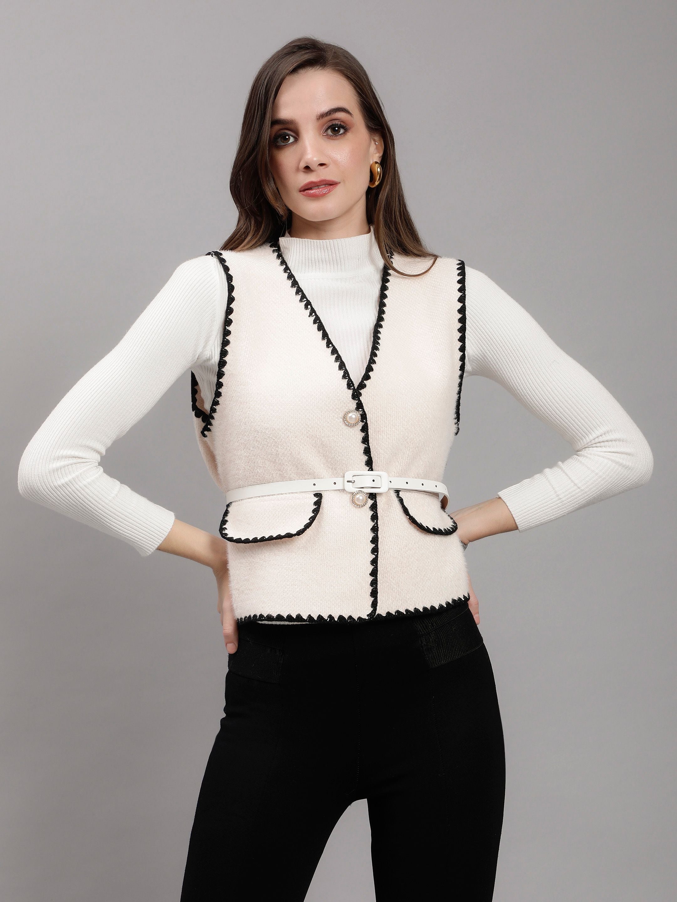 Crocheted Two Piece Set