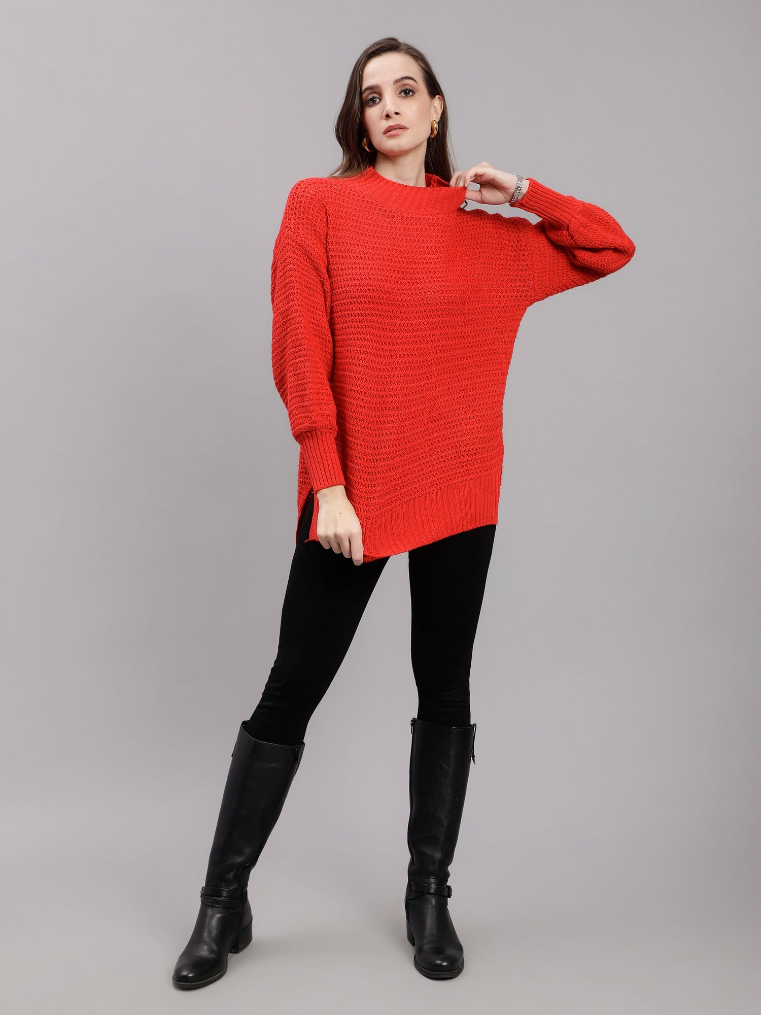 Warm Knitted Pullover