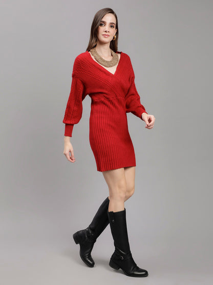 Knitted Sweater Dress