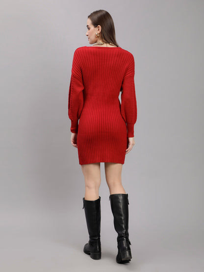 Knitted Sweater Dress