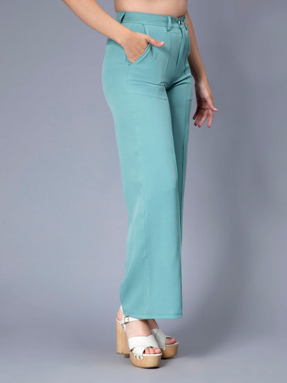 Pintuck Straight Pants
