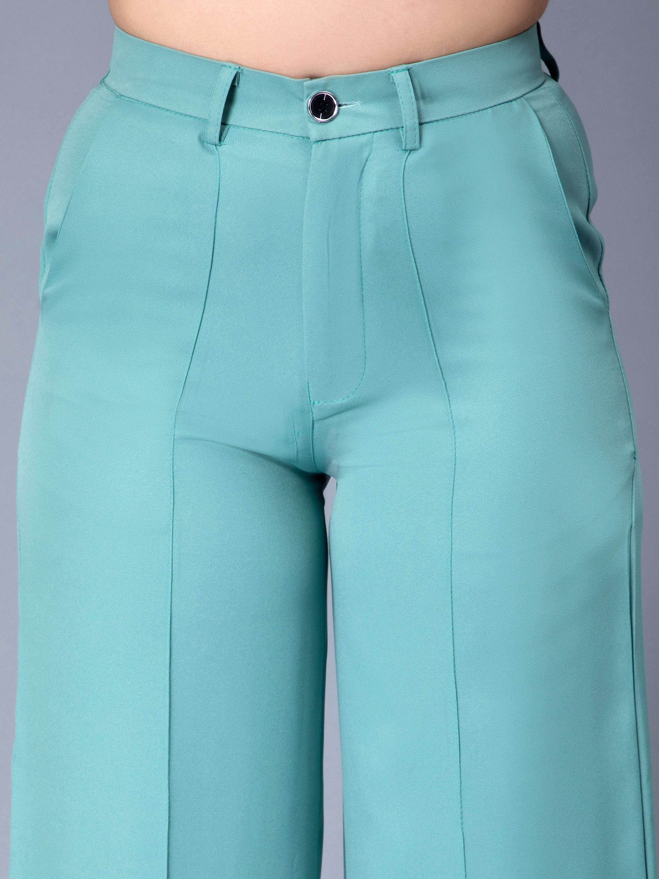 Pintuck Straight Pants