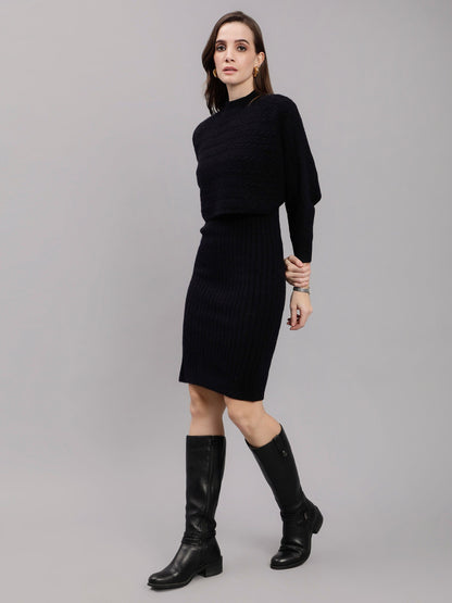 Knitted Two Piece Dress Set