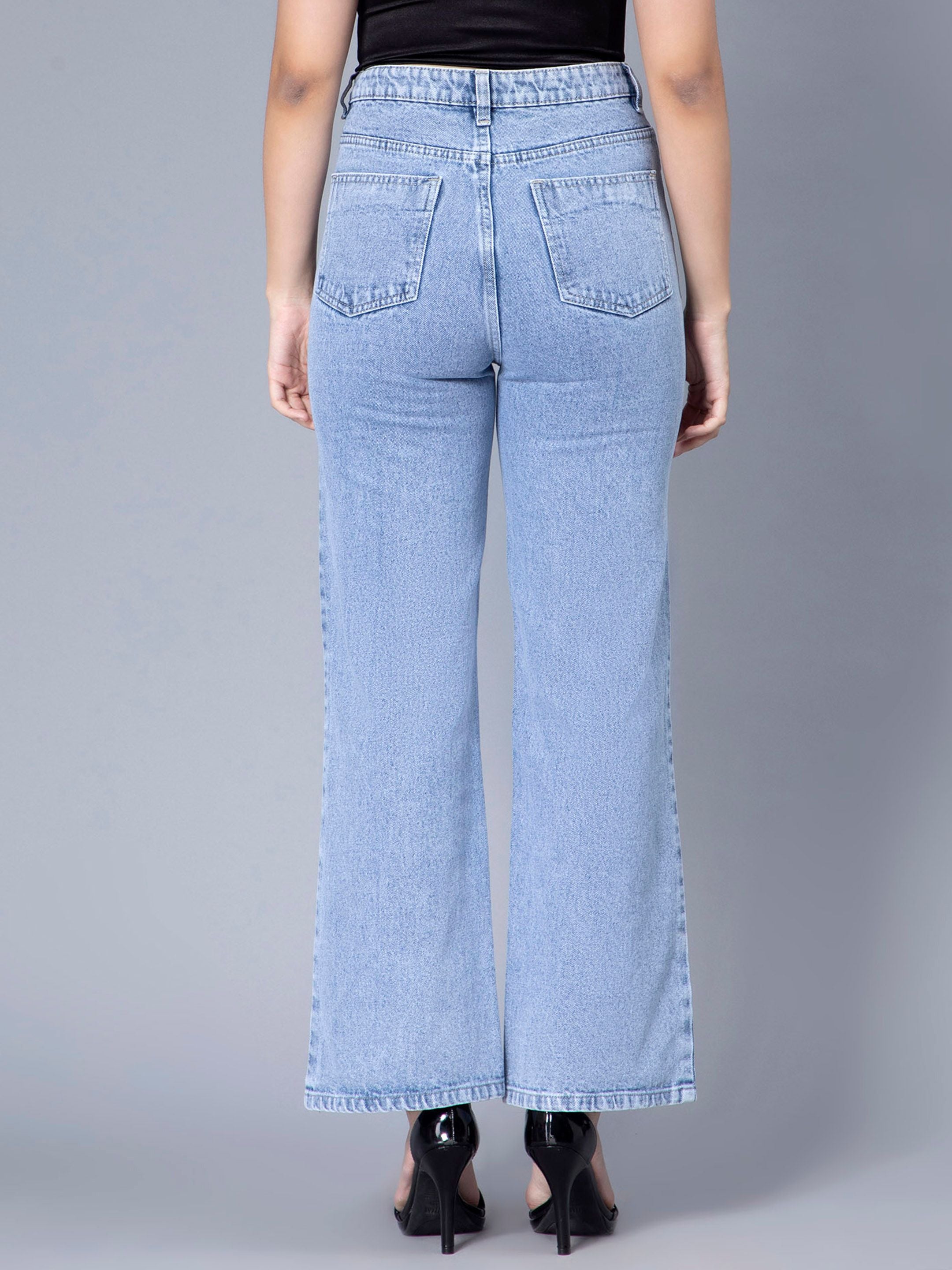 Butterfly Print Jeans