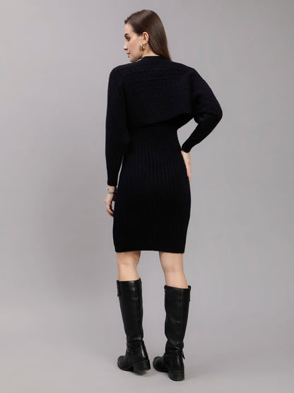 Knitted Two Piece Dress Set