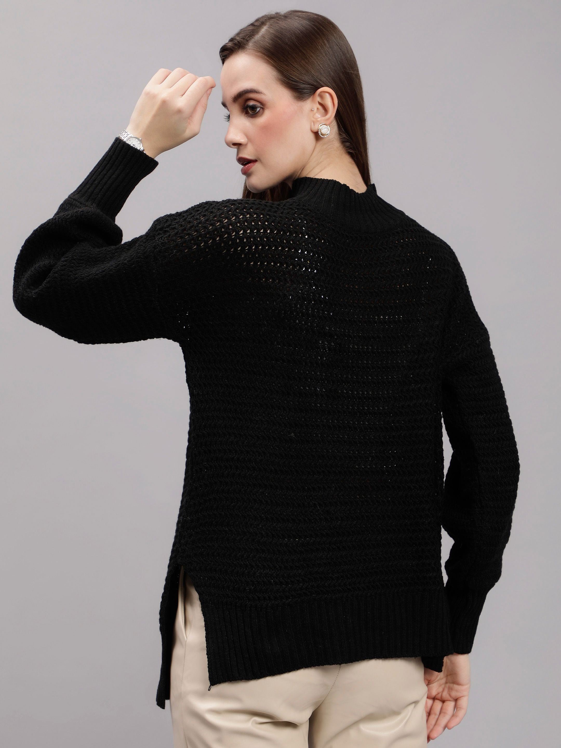 Warm Knitted Pullover