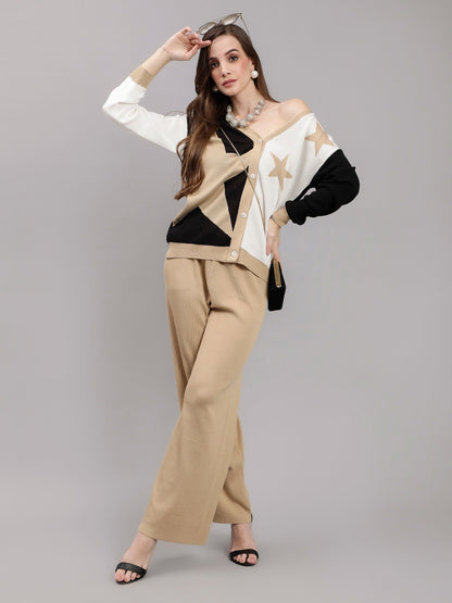 Star Knit Two Piece Set