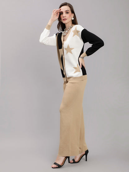 Star Knit Two Piece Set