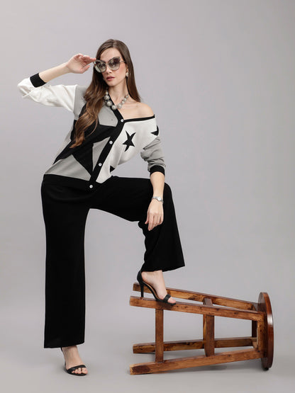 Star Knit Two Piece Set