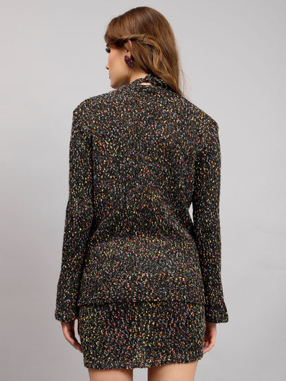 Stylish Knitted Three-Piece Set