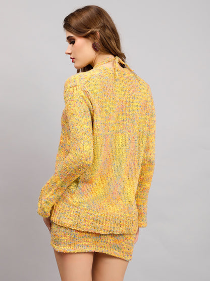 Stylish Knitted Three-Piece Set