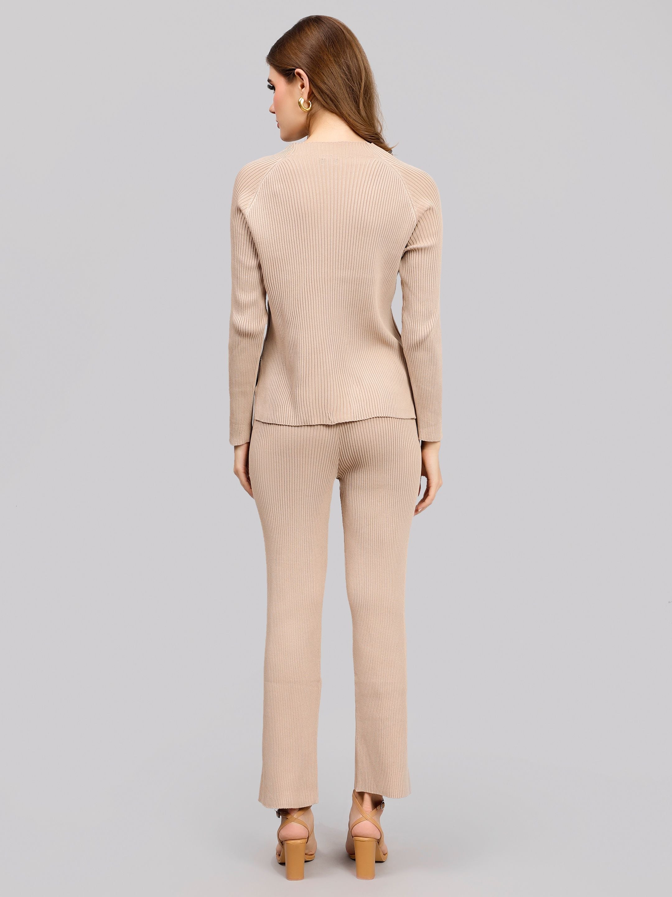 Casual Knitted Two Piece Set