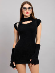 Knitted Bodycon Winter Dress