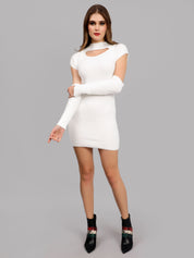 Knitted Bodycon Winter Dress
