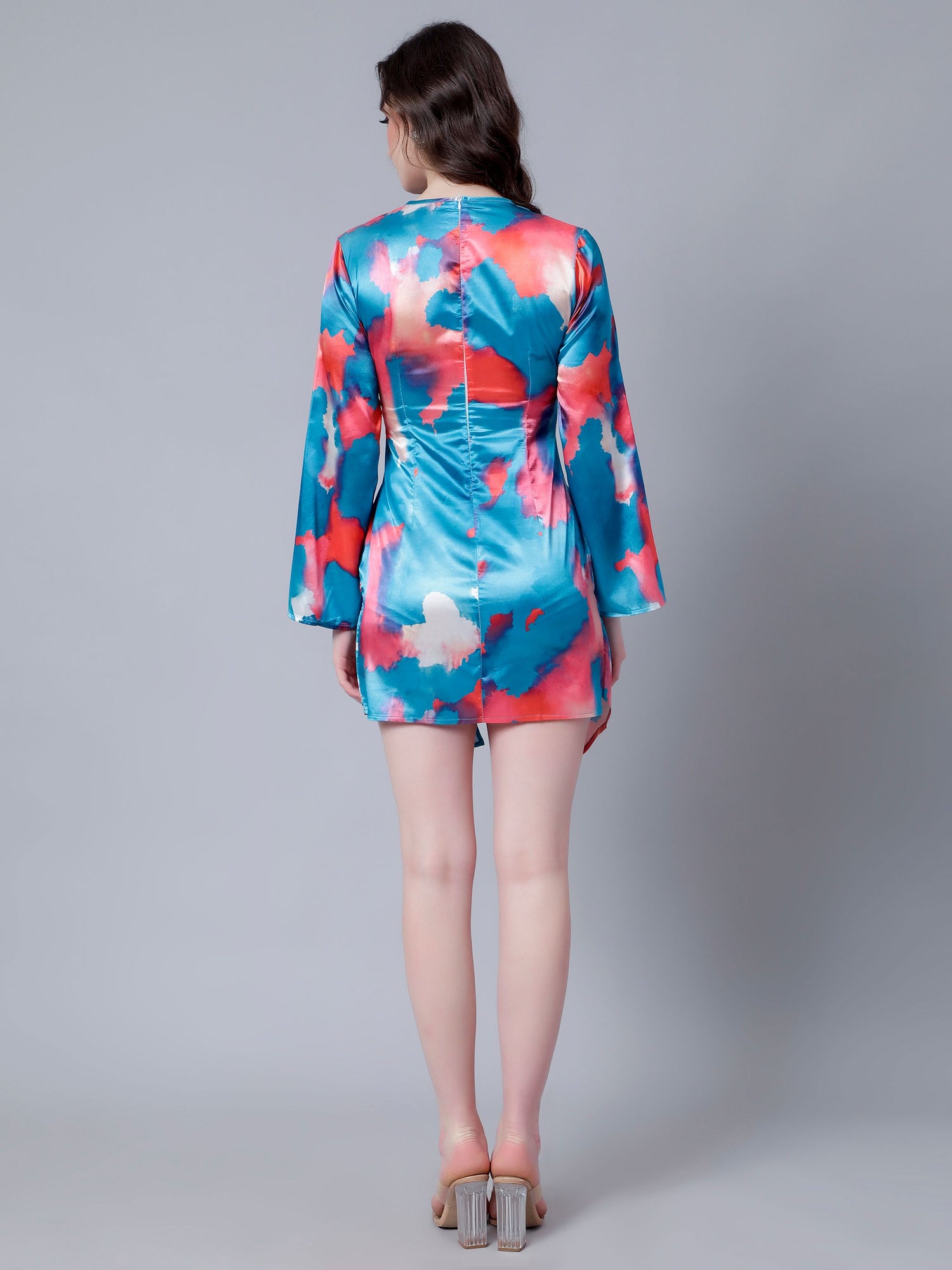 Hot Splash Satin Dress