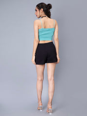 Print Handkerchief Flap Cami Top