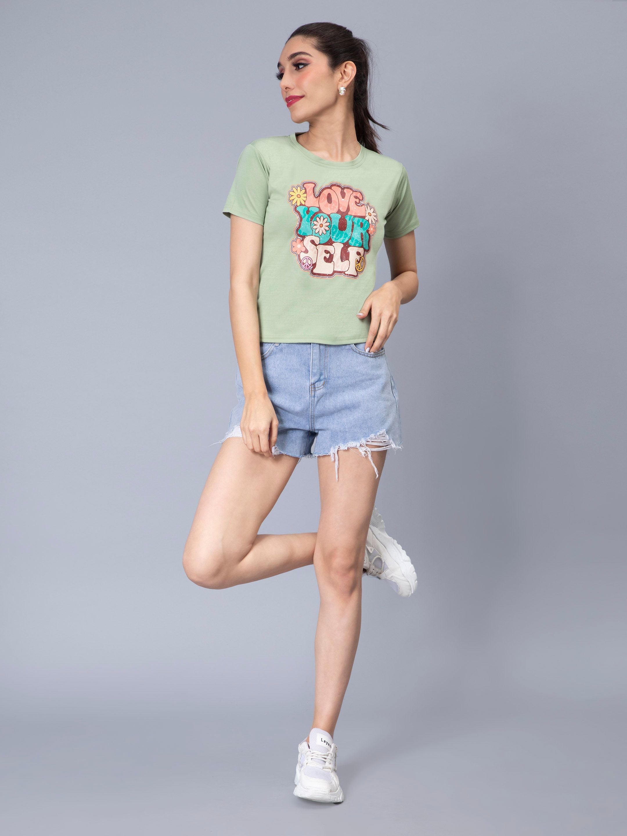 Love Your Self Print T-Shirt