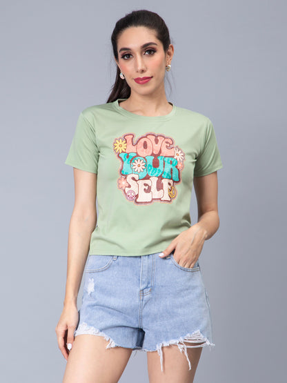 Love Your Self Print T-Shirt