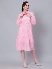 Hollow Hook Chicken Dress