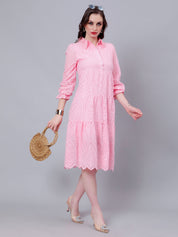 Hollow Hook Chicken Dress