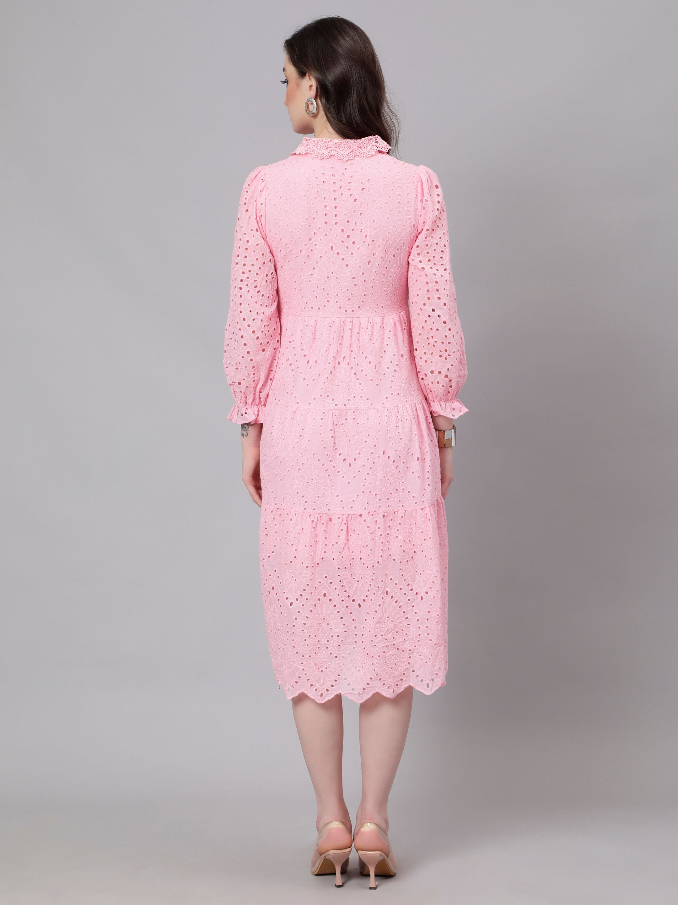 Hollow Hook Chicken Dress