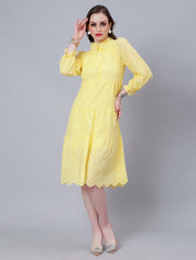 Hollow Hook Chicken Dress
