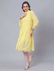 Hollow Hook Chicken Dress