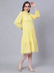 Hollow Hook Chicken Dress