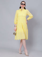 Hollow Hook Chicken Dress