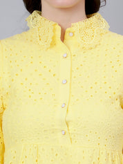 Hollow Hook Chicken Dress