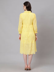 Hollow Hook Chicken Dress