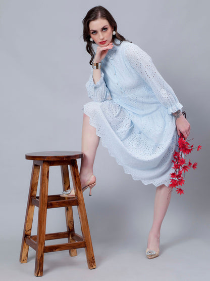 Hollow Hook Chicken Dress