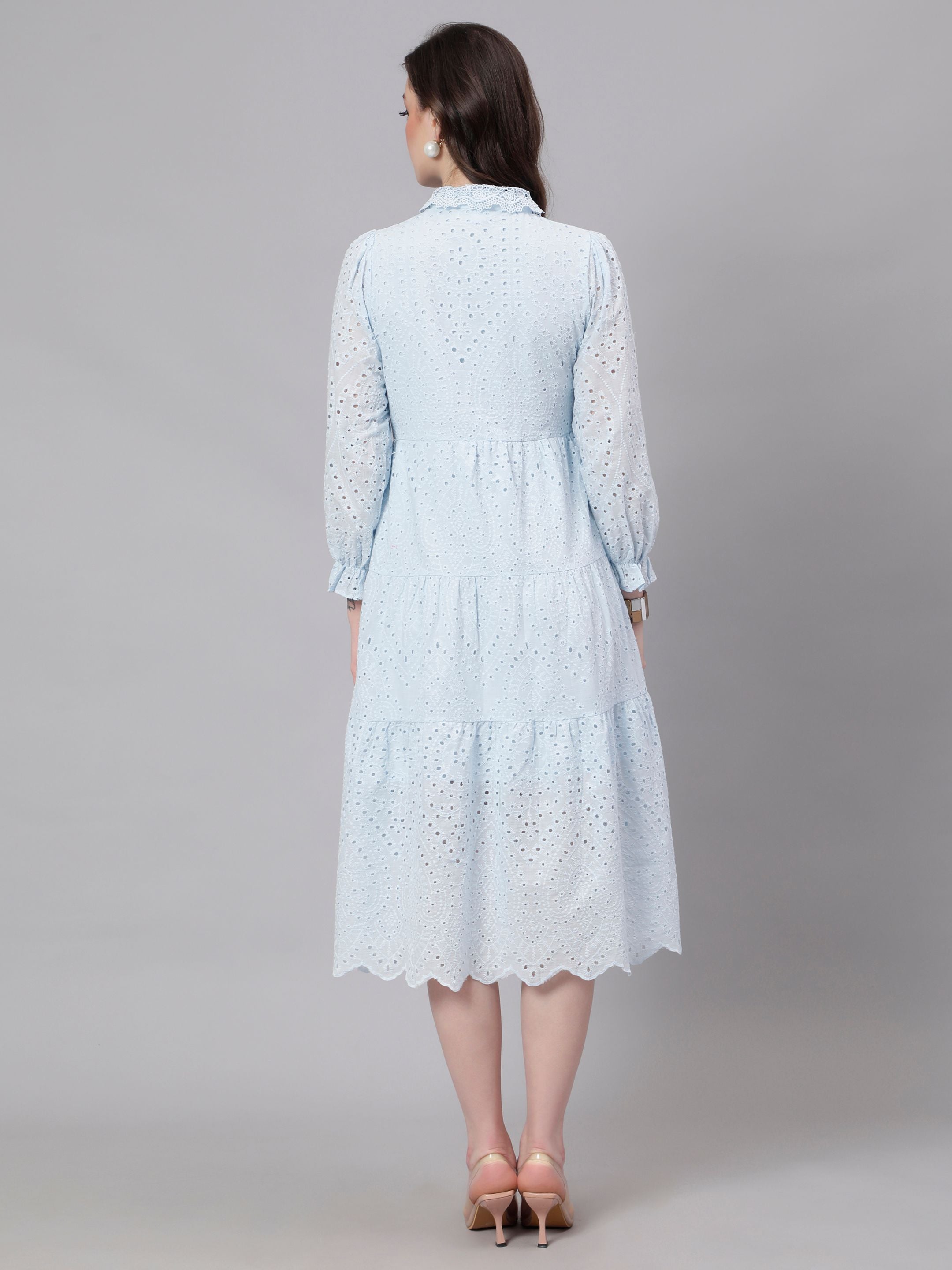 Hollow Hook Chicken Dress