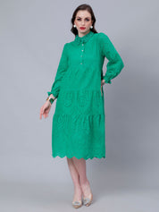 Hollow Hook Chicken Dress