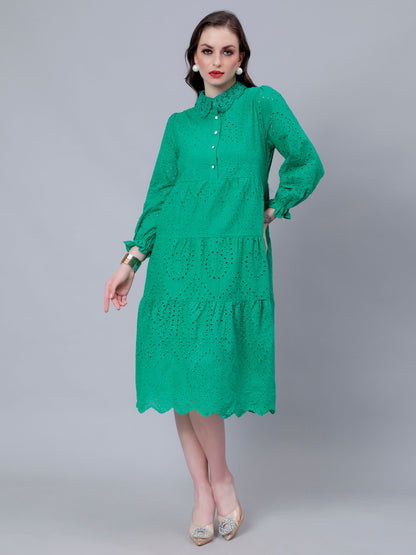 Hollow Hook Chicken Dress