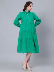 Hollow Hook Chicken Dress