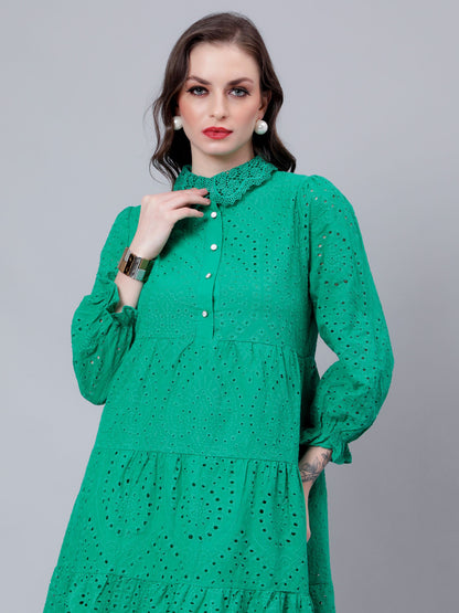 Hollow Hook Chicken Dress
