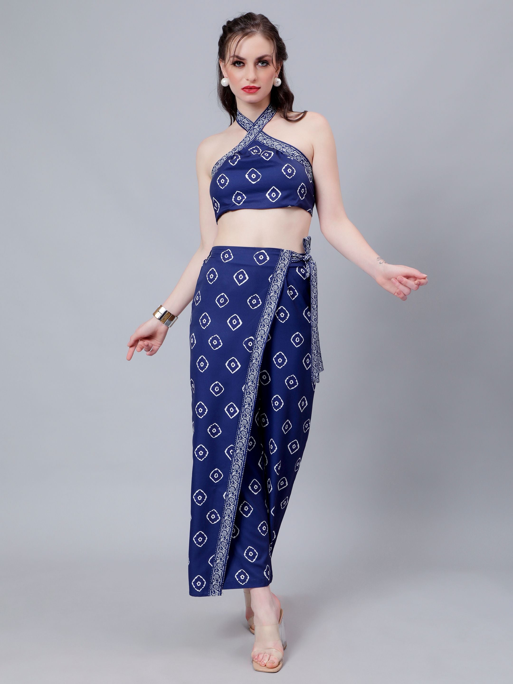 Batik Printed Two-Piece Set