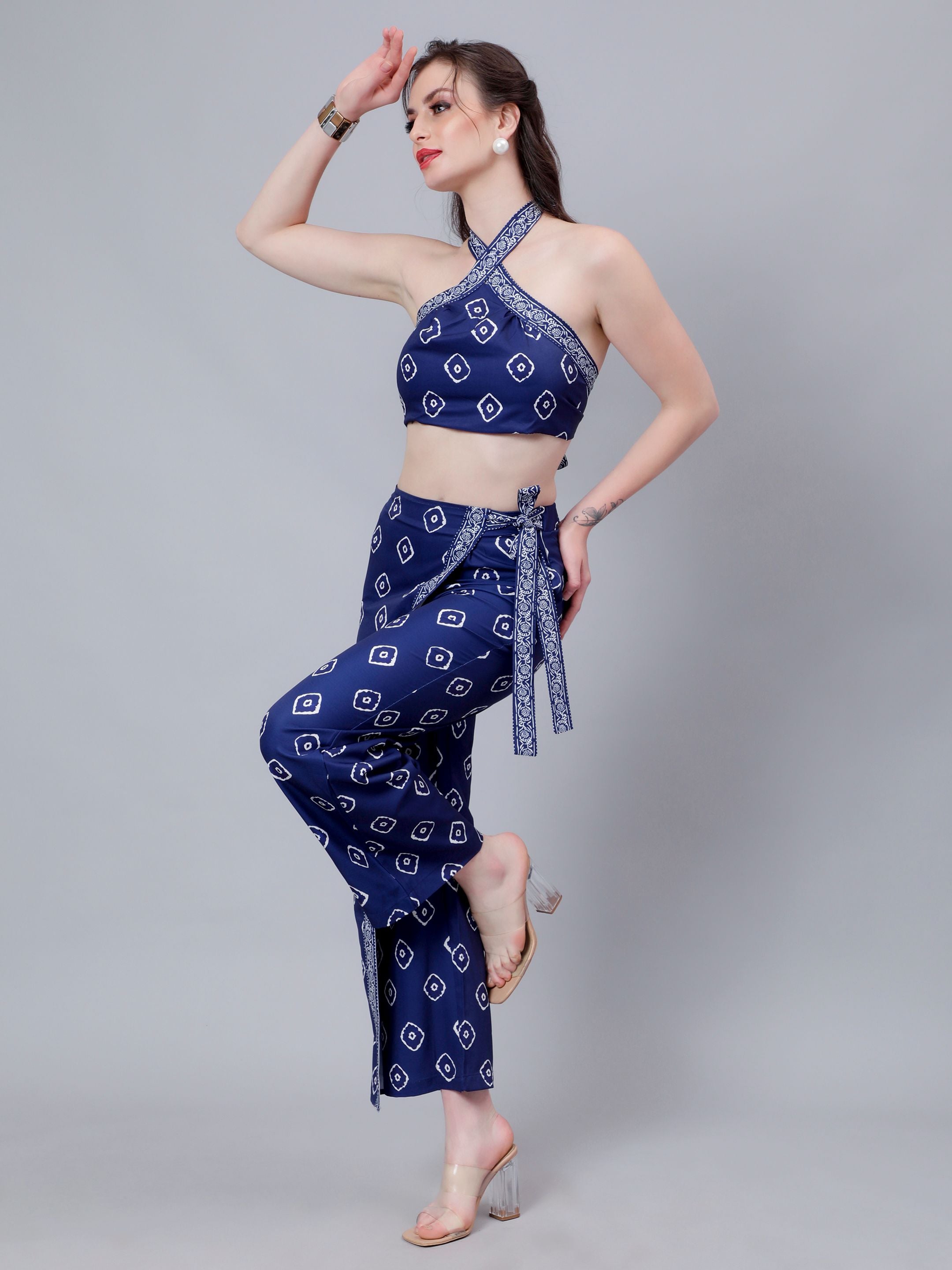 Batik Printed Two-Piece Set