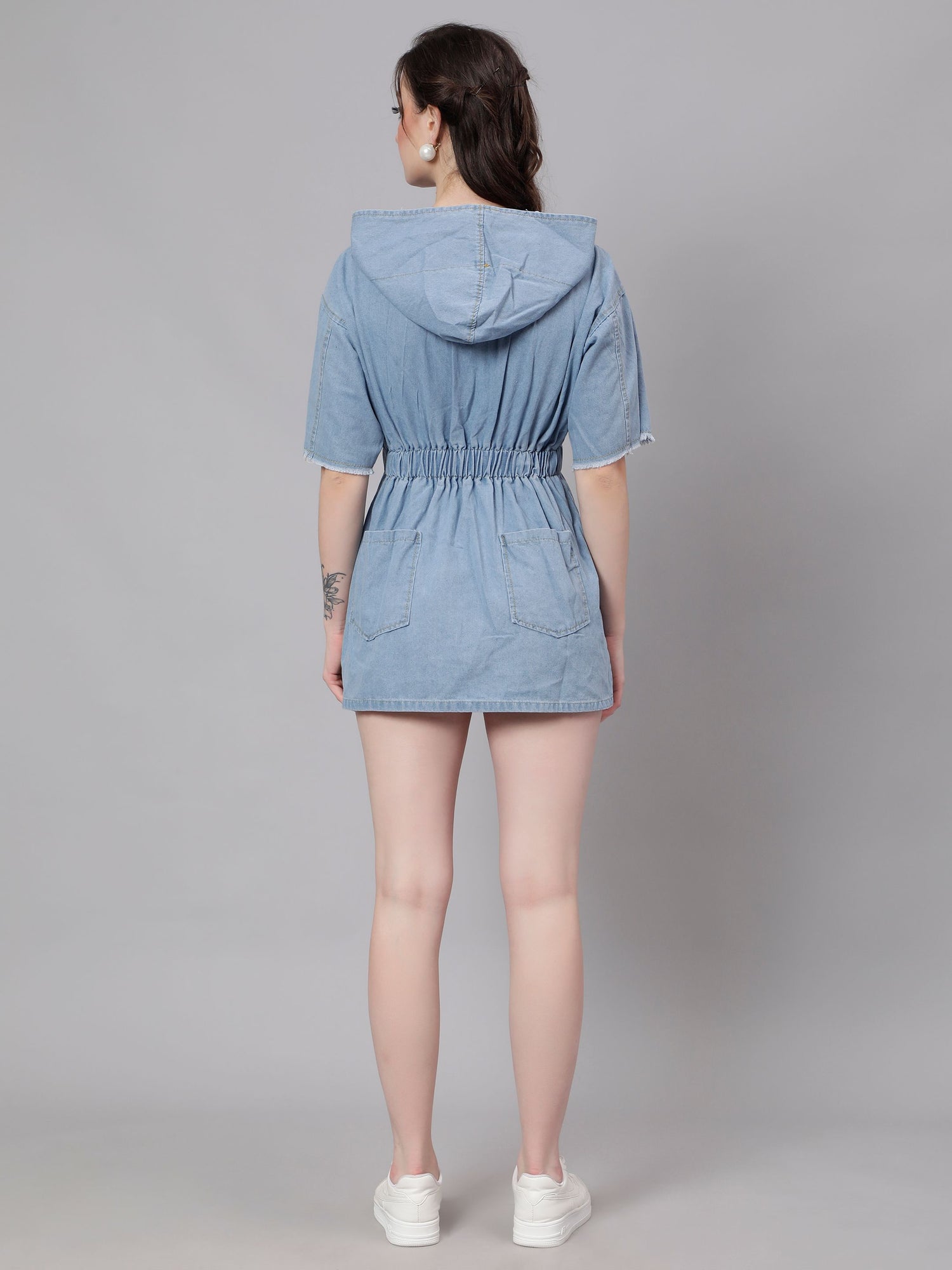 Baggy Street Denim Dress