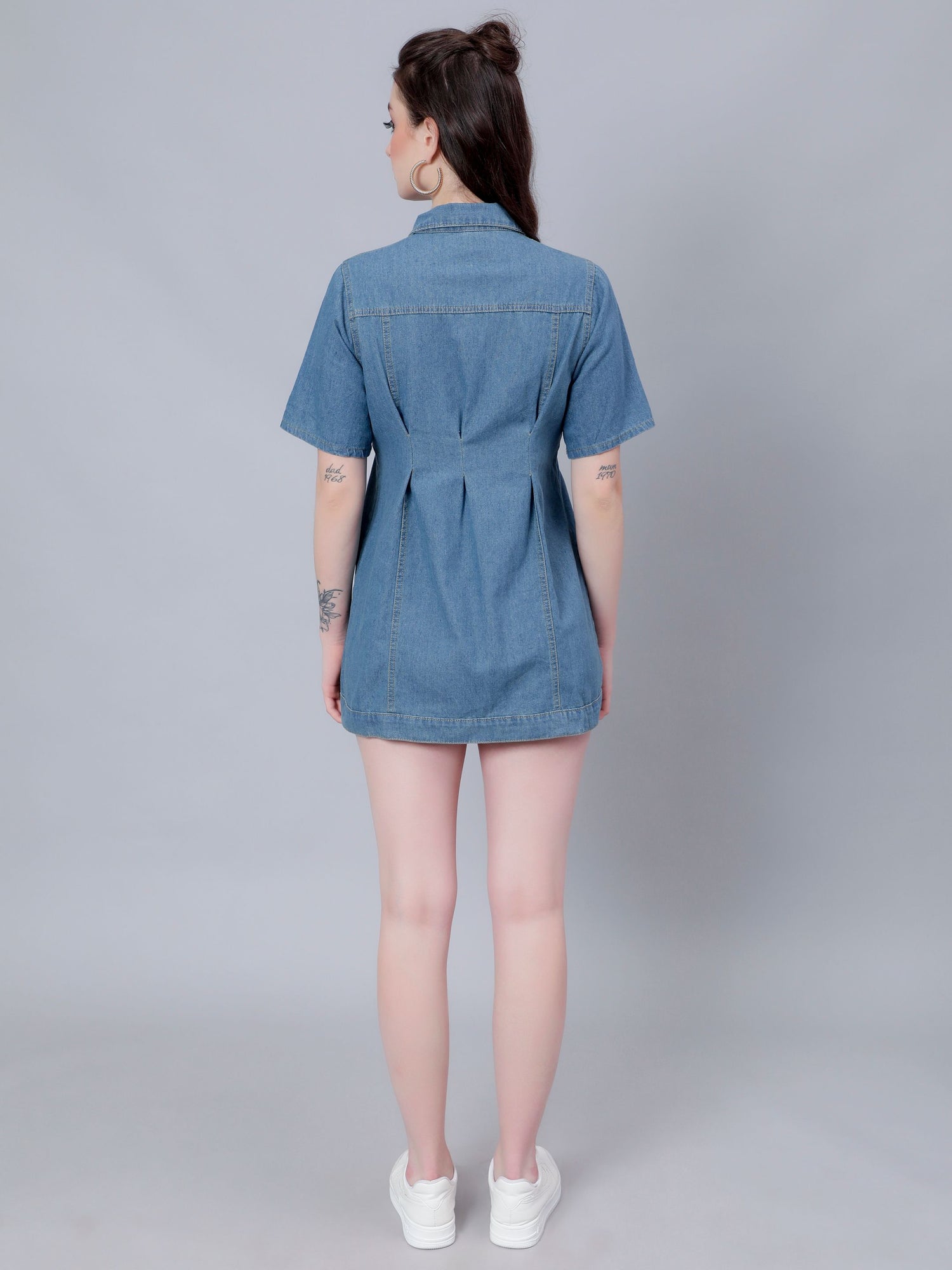 Denim Shirt Dress