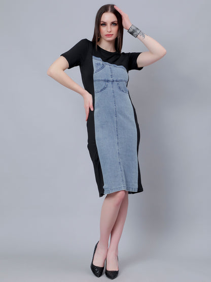 Chic Casual Denim Dress