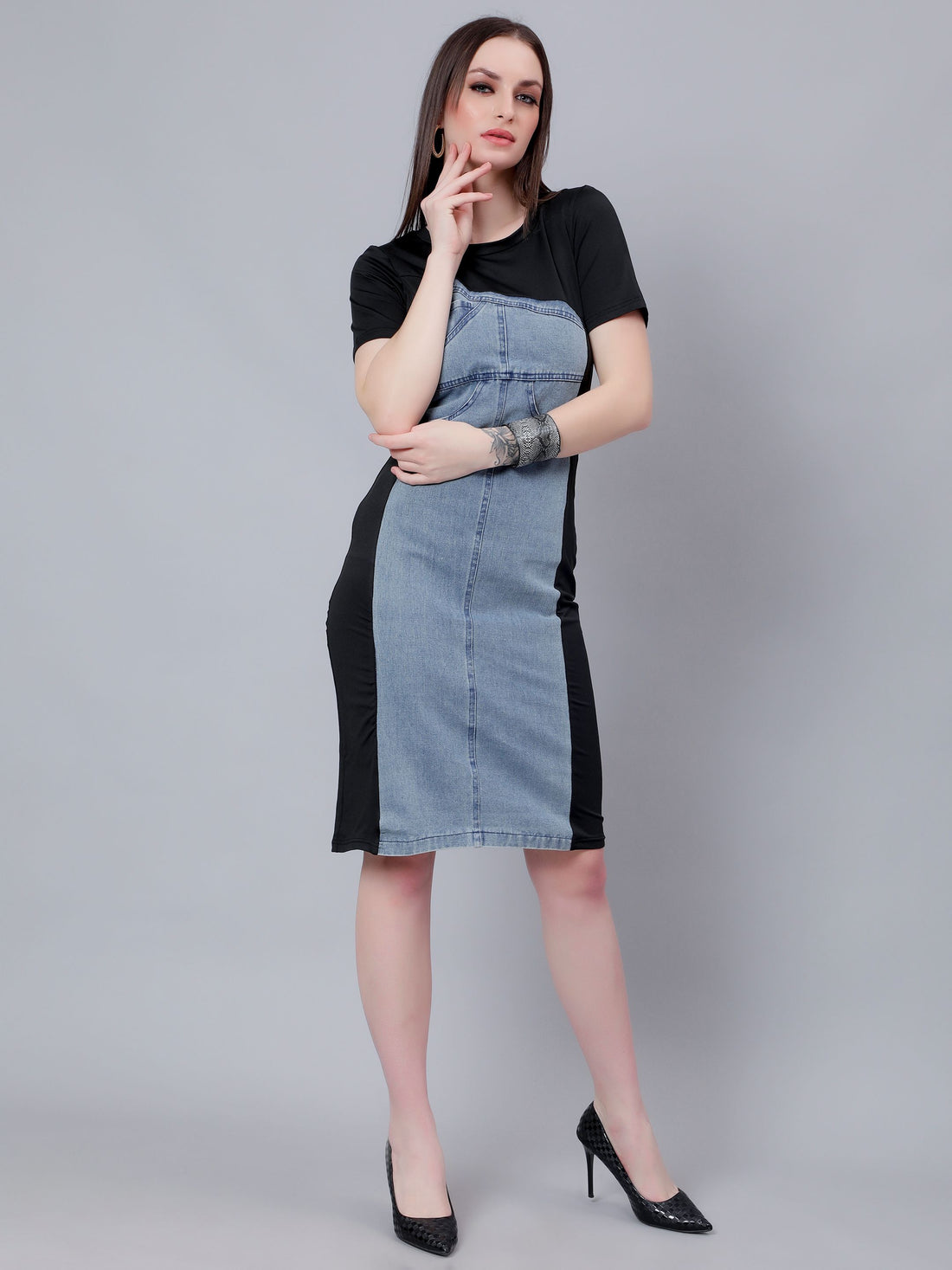 Chic Casual Denim Dress