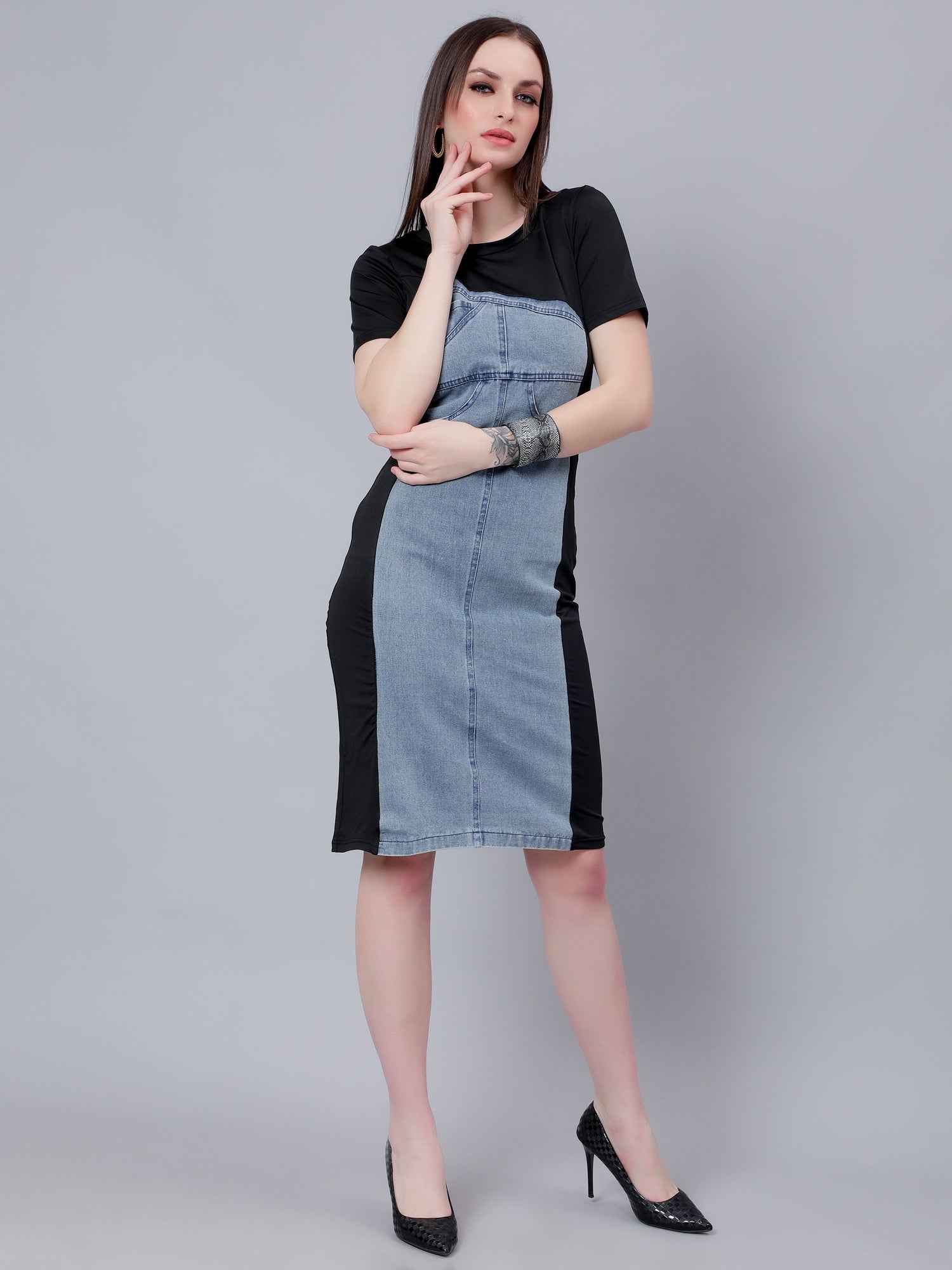 Chic Casual Denim Dress