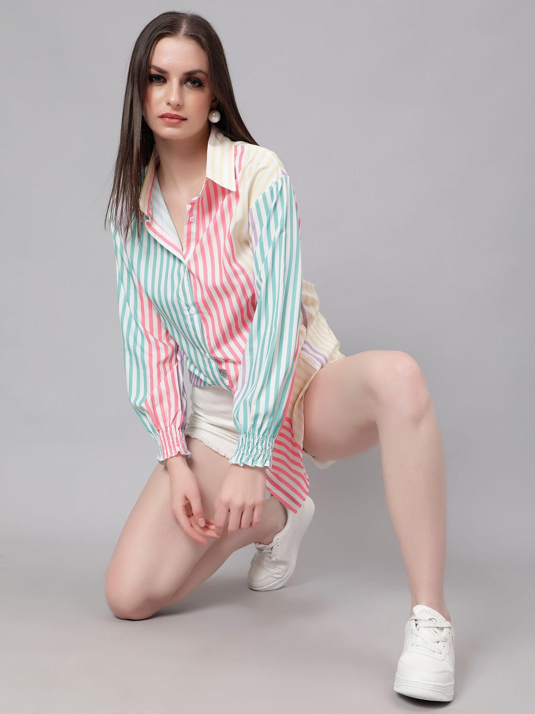 Multi Color Striped Shirt