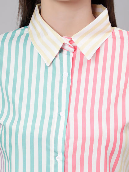 Multi Color Striped Shirt