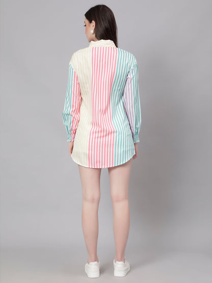Multi Color Striped Shirt