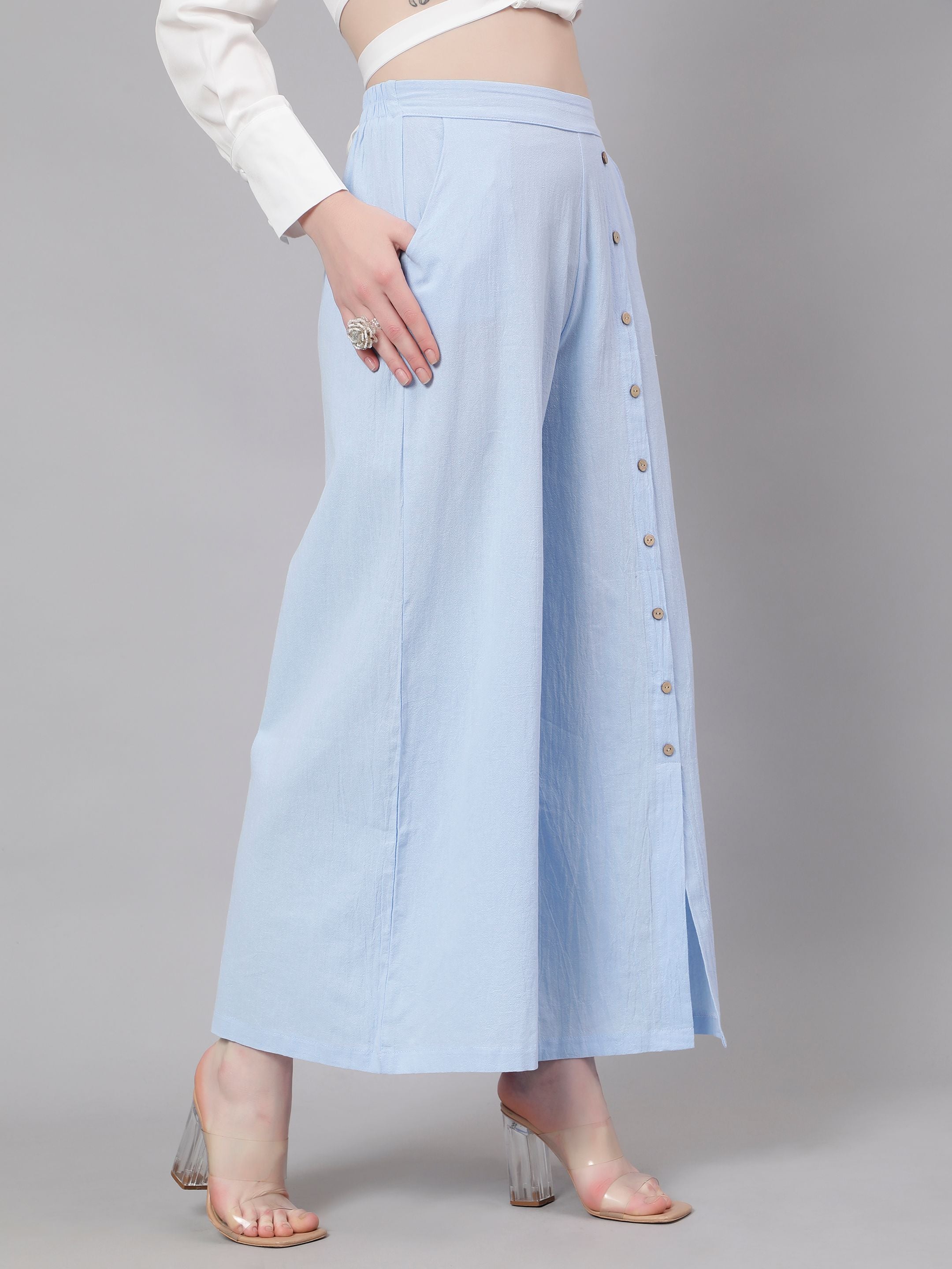 Classic Blouse & Culottes Set